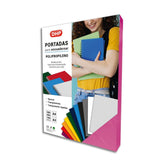 PORTADA PP 0,45 MM TRANSP A4 59 ROSA FLUOR P/100 | 100 UNIDADES | (DHP COMERPA SLU)